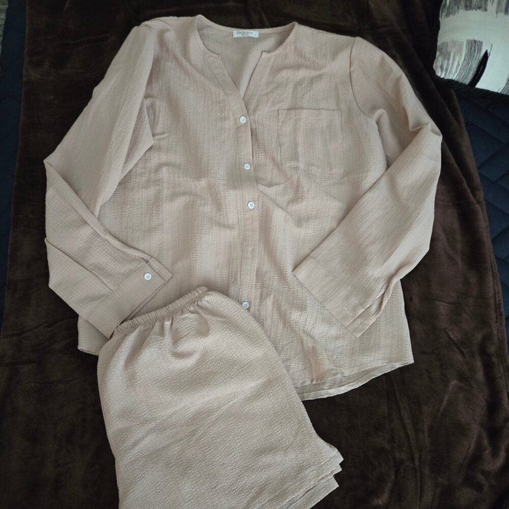 EKOUAER 2-Piece Lounge Wear - Shorts & Top